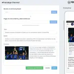 WhatsApp desde DASTcms ,DAST